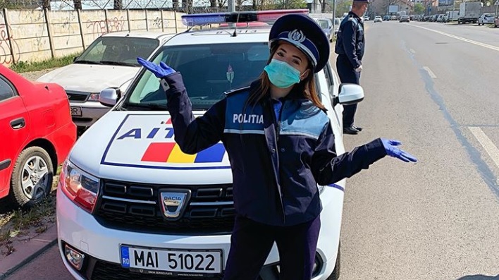 Larisa Iordache, trimisă pe stradă de autorități! ”Am schimbat costumul de gimnastică în uniforma de Poliție pentru o perioadă, din cauza lipsei de personal”