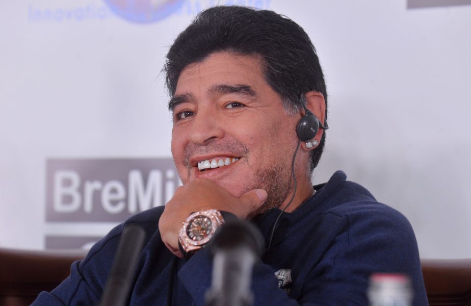 VIDEO | Diego Maradona, reacție emoționantă după ce Mertens a devenit cel mai bun marcator din istoria lui Napoli. ”Sunt mândru!”