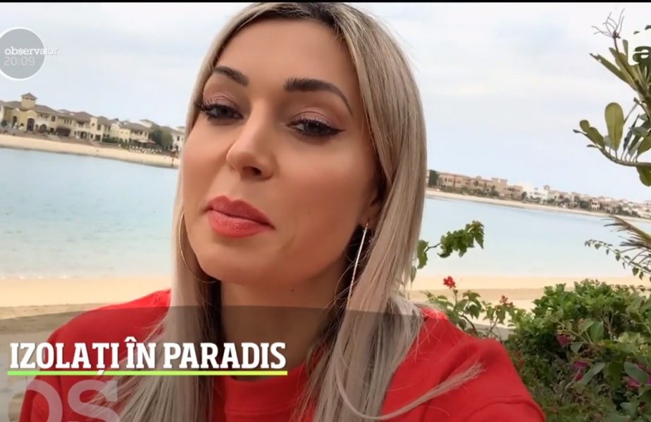 Raluca Zenga, izolată în paradisul de la Dubai. Cum se distrează alături de copiii ei