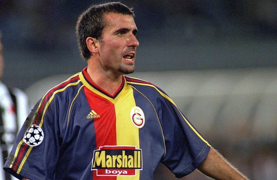 Gică Hagi, în tricoul lui Galatasaray