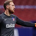 Jan Oblak, portarul lui Atletico Madrid, în timpul unui meci din La Liga