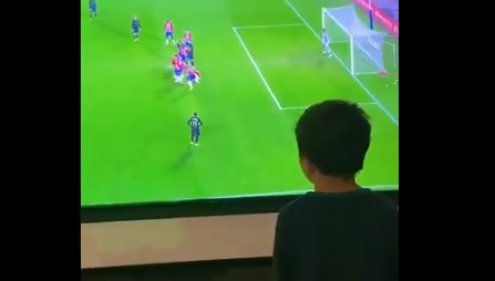 Imaginile care fac înconjurul lumii! Cum au sărbătorit copiii lui Lionel Messi super-golul marcat din lovitură liberă