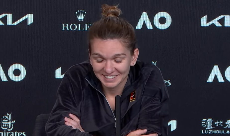 Simona Halep Australian Open | Întrebarea care a făcut-o pe Simona să râdă la conferinţa de presă. "Dragostea înseamnă totul în viaţa mea"
