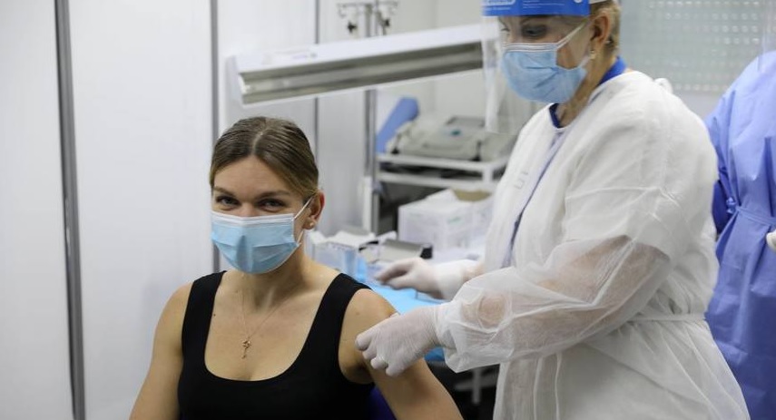 Simona Halep s-a vaccinat anti Covid-19 în urmă cu puţin timp! "Am avut emoţii". Mesajul transmis românilor