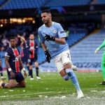 Ryad Mahrez, "dublă" cu PSG