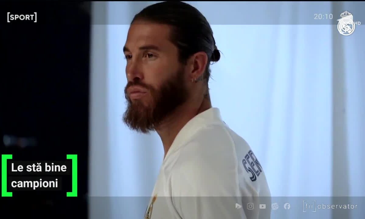 Ramos, Benzema si Marcelo, meci cu fetele la filmari