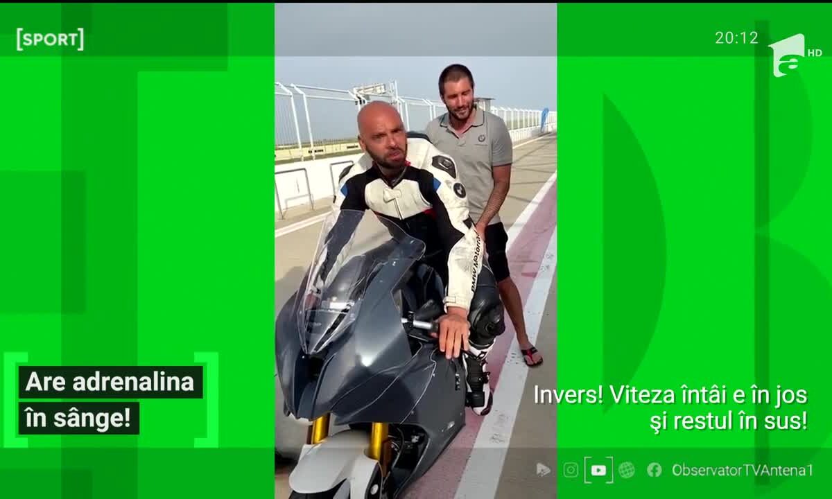 Motorul, noua pasiune a lui Giani Kiriţă