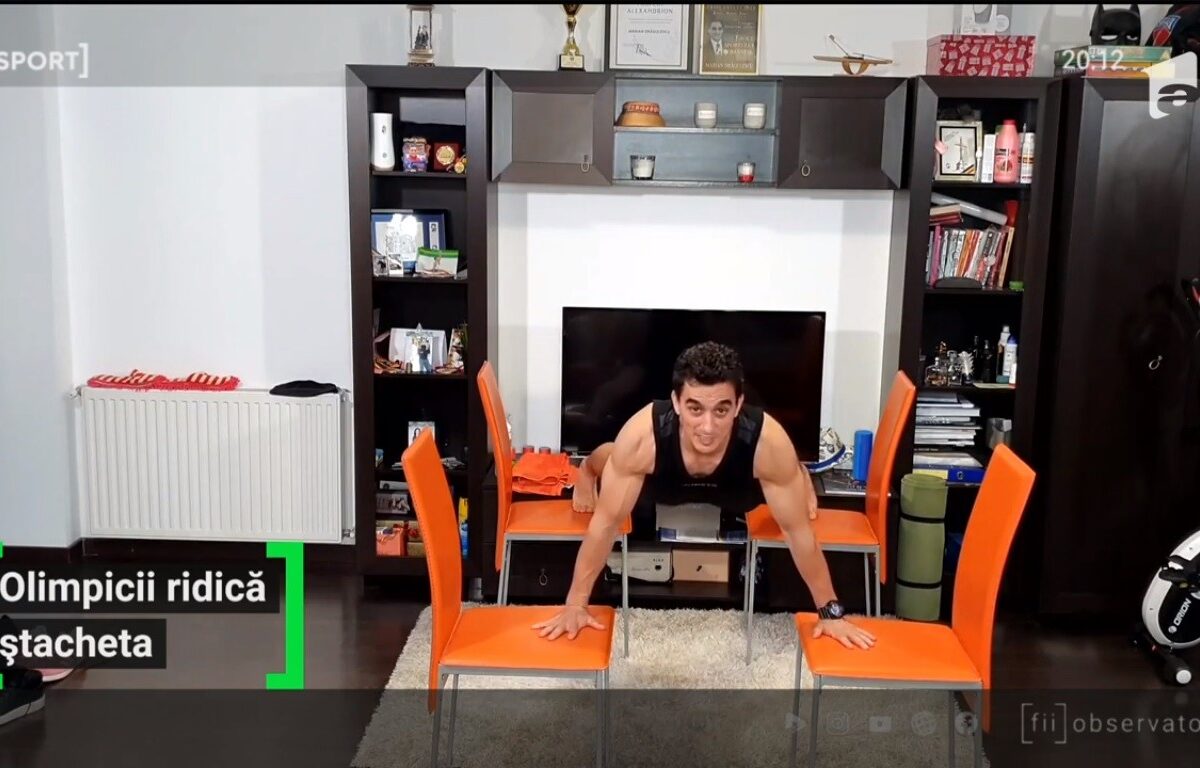 Sportivii din toată lumea se întrec în numere de magie acasă