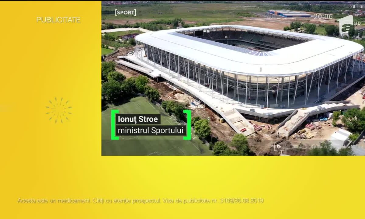 Ministrul Stroe nici nu vrea să audă că am putea pierde organizarea Euro
