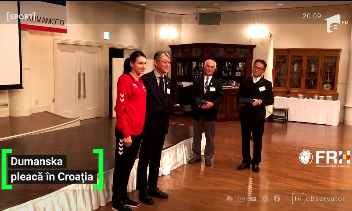 Dumanska și-a spus povestea înainte să plece la cea mai tare echipa din Croația