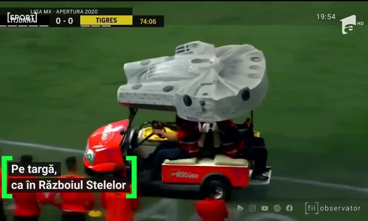 Pe targă, ca în Războiul Stelelor