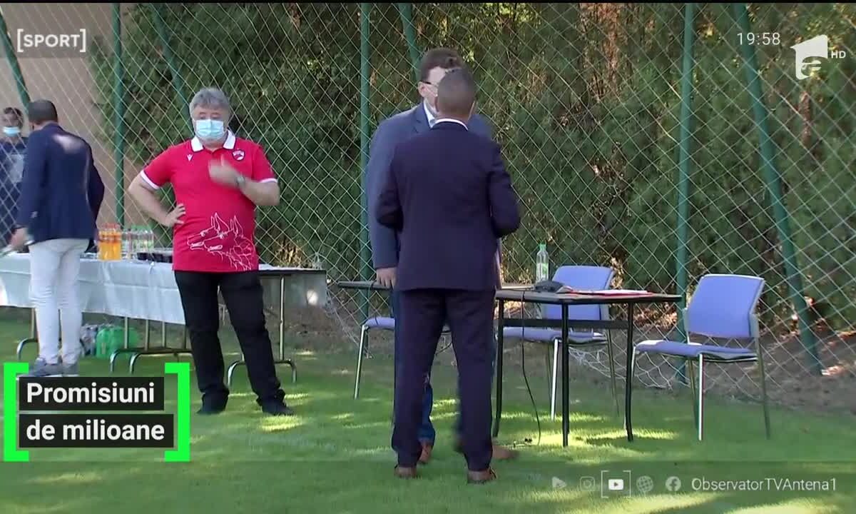 Cortacero promite că vine săptămâna viitoare cu milioanele la Dinamo