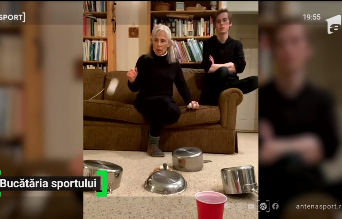 În izolare, oalele si tigaile sunt numai bune pentru sport!