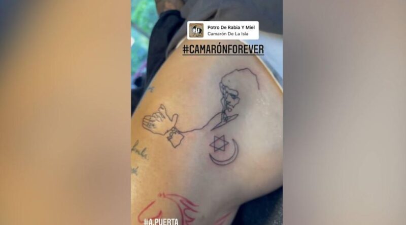 Sergio Ramos și l-a tatuat pe ”Crevete”. Are peste 30 de desene pe piele!
