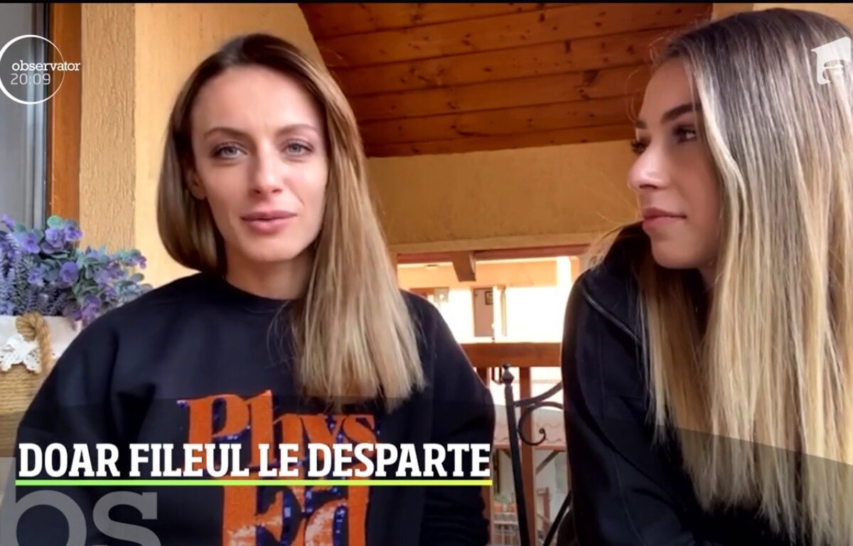 Ana Bogdan joacă tenis, în casă, cu sora ei. Amândouă se pregătesc pentru Asia Express!