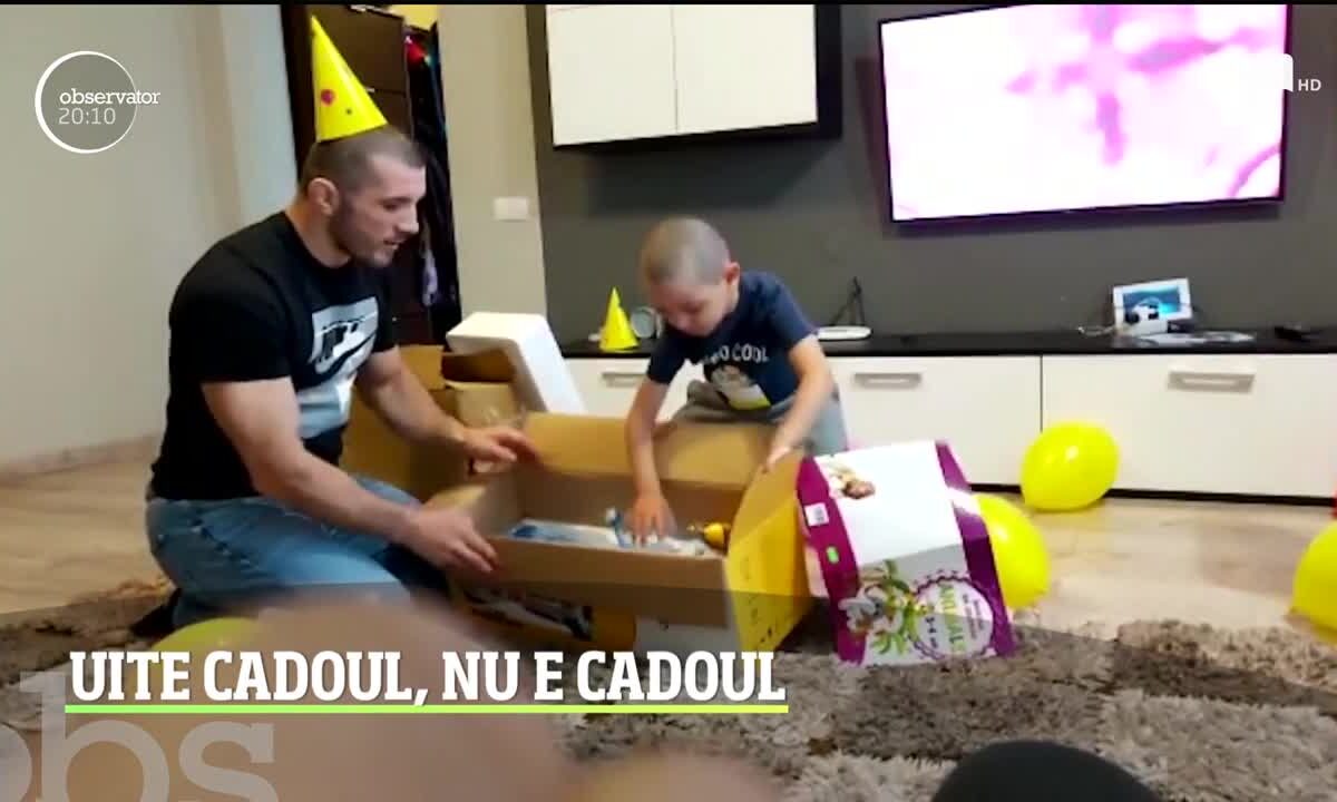 McGregor de România l-a serbat pe fiul cel mare cu o farsă