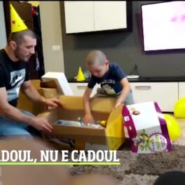 McGregor de România l-a serbat pe fiul cel mare cu o farsă