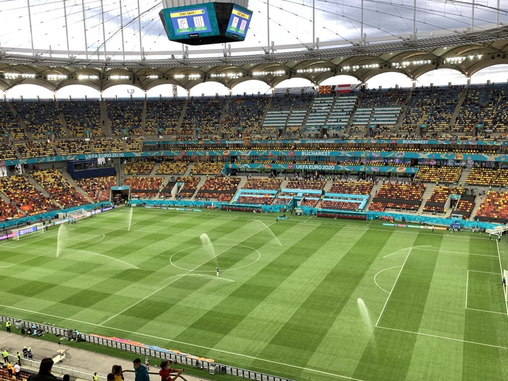 Euro 2020 | Imagini superbe de pe Arena Naţională! A apărut şi curcubeul! România a găzduit primul meci din istorie la un turneu final