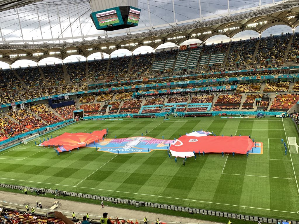 Euro 2020 | Imagini superbe de pe Arena Naţională! A apărut şi curcubeul! România a găzduit primul meci din istorie la un turneu final