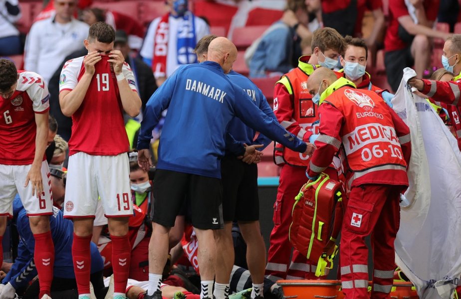 „Eriksen este într-o stare stabilă şi bună!” Detalii de ultimă oră după clipele tulburătoare de la Euro 2020
