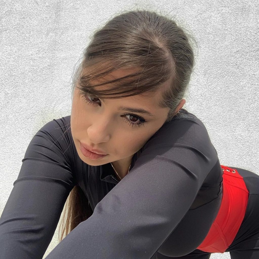 Florinel Coman se mândreşte cu iubita lui / Foto: Instagram Ioana Timofeciuc
