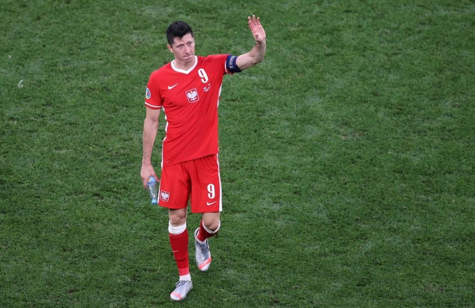 Robert Lewandowski, demoralizat după eliminarea Poloniei de la Euro 2020: „Golurile mele au fost în zadar!”