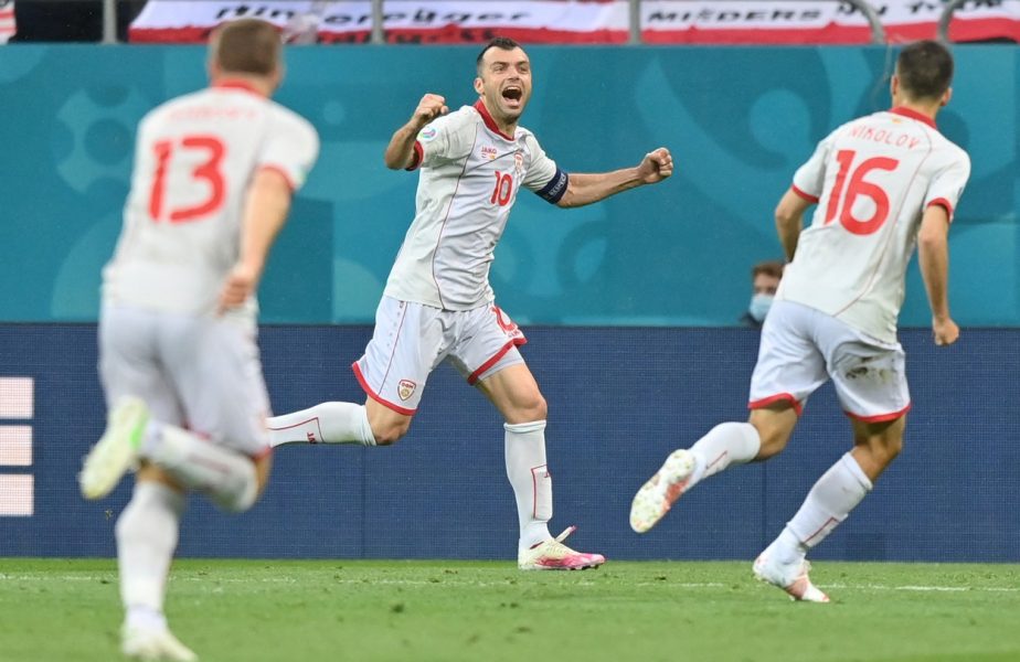 Macedonia de Nord – Austria | S-au marcat primele „EURO-GOLURI” pe Arena Naţională! Goran Pandev a intrat în istorie după ce a profitat de o gafă uriaşă în apărarea austriecilor