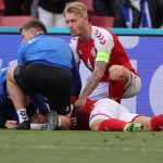 Christian Eriksen, momente dramatice în Danemarca - Finlanda de la Euro 2020