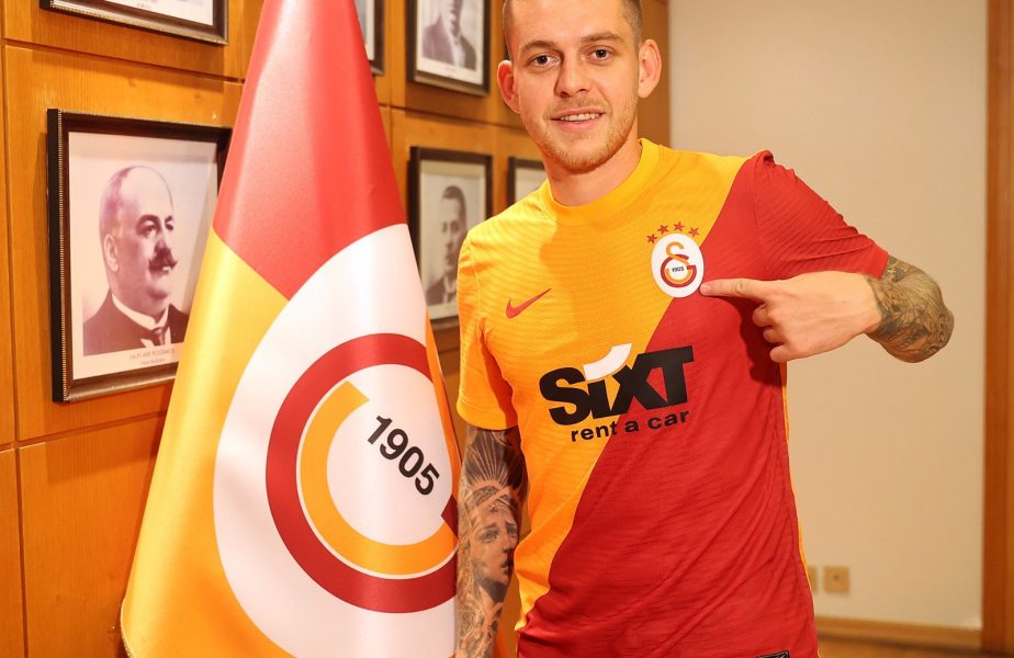 Alexandru Cicâldău, primul gol la Galatasaray
