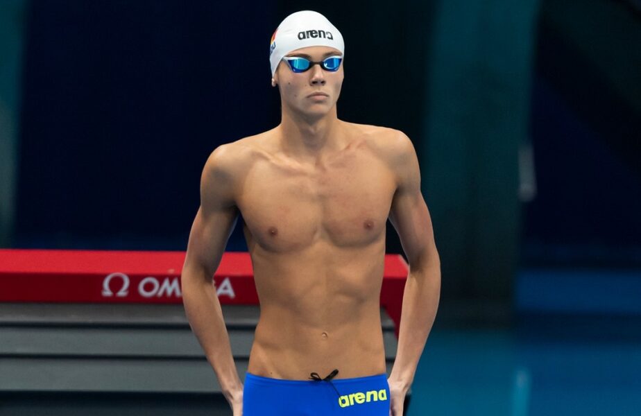 Jocurile Olimpice 2020 | David Popovici, pe ultimul loc în seria de la 50 de metri liber. Puştiul minune al nataţiei româneşti a ratat calificarea în semifinale!