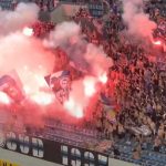 Show creat de fanii lui FC U Craiova la meciul cu Dinamo