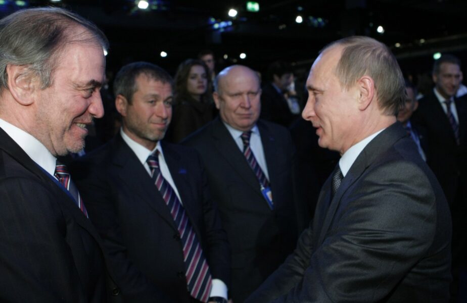 Roman Abramovich, alături de Vladimir Putin