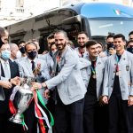 Sărbătoare pe străzile din Roma după ce Squadra Azzurra a câştigat EURO 2020