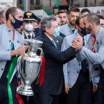 Sărbătoare pe străzile din Roma după ce Squadra Azzurra a câştigat EURO 2020