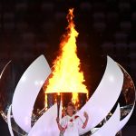 Naomi Osaka a aprins flacăra olimpică la Jocurile Olimpice 2020 / Profimedia