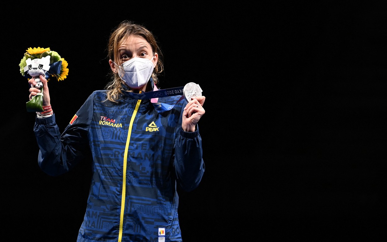 Ana Maria Popescu pe podium la Jocurile Olimpice 2020