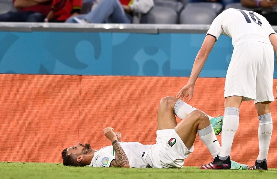 Euro 2020 | Primul verdict după accidentarea lui Spinazzola. „Va lipsi multe luni!” Momente emoționante în avionul Squadrei Azzurra