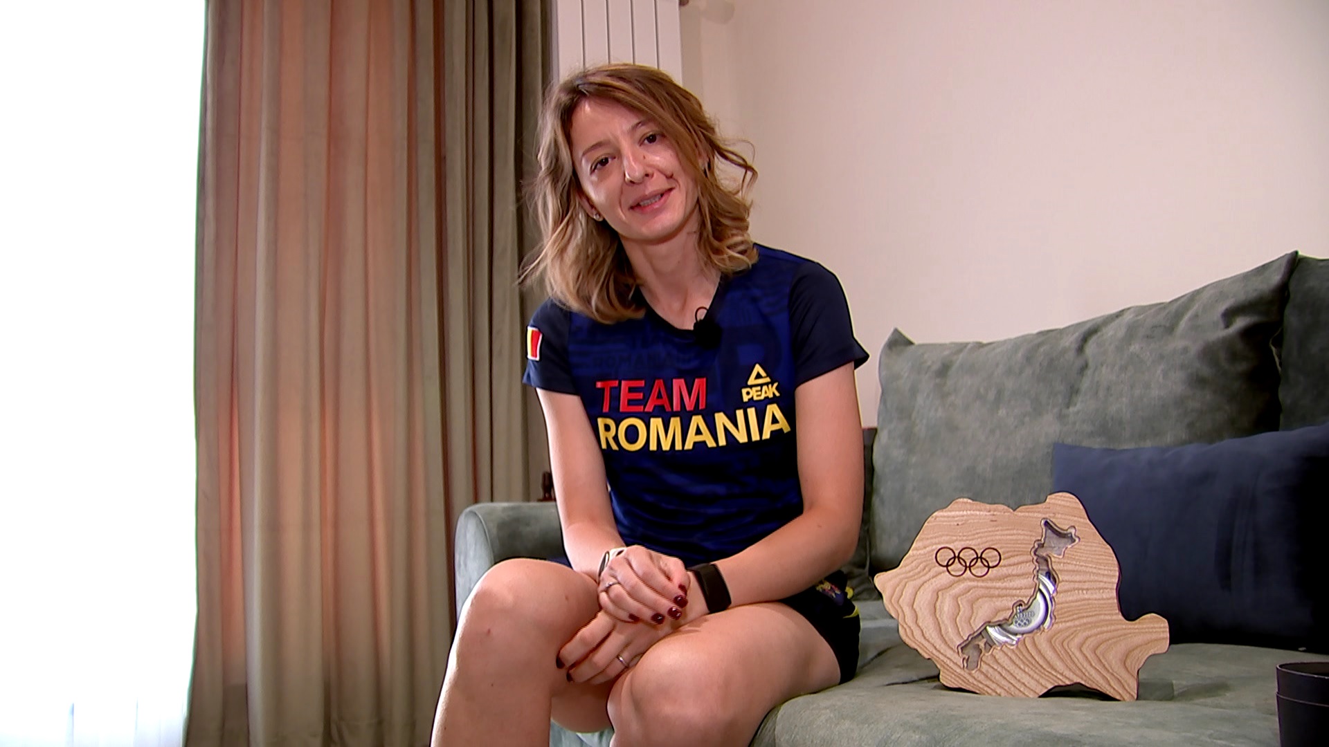 Reportaj special acasă la Ana Maria Brânză