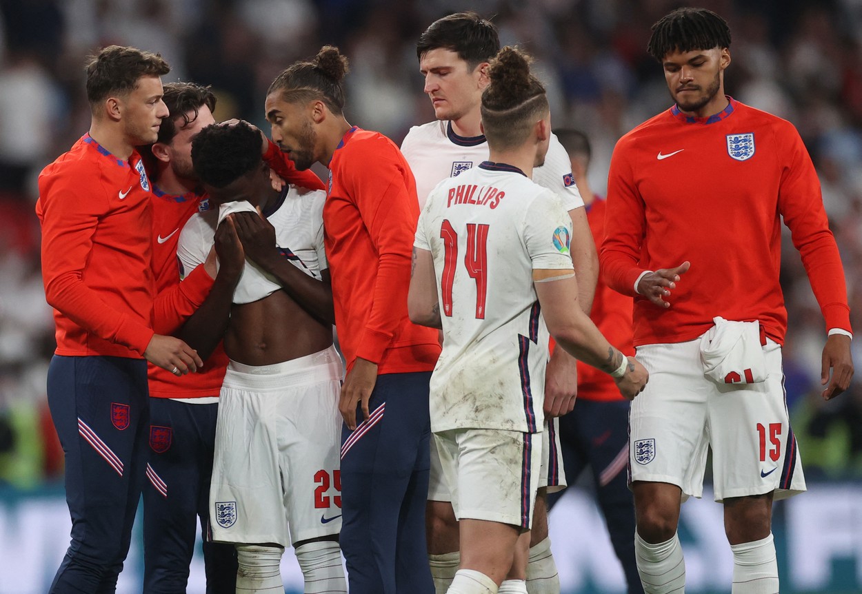 Anglia - Italia, tristeţe, după finala Euro 2020