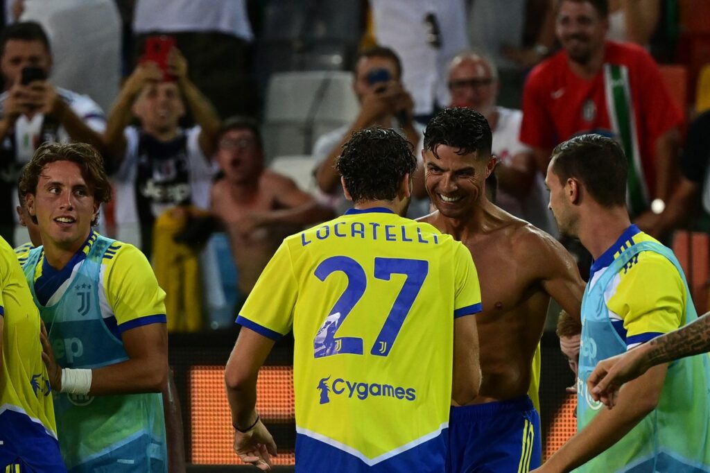Cristiano Ronaldo, gol anulat în minutul 90+4 în Udinese - Juventus 2-2 / Profimedia