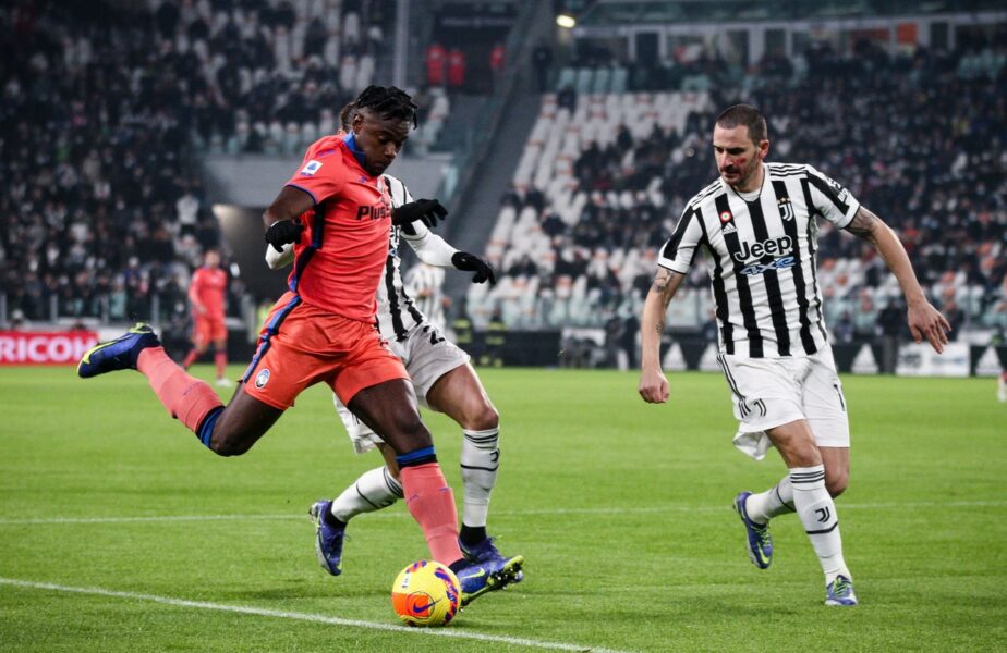Dezastrul continuă! „Călăul” Duvan Zapata a dat lovitura în Juventus – Atalanta 0-1, iar „Bătrâna Doamnă” a înregistrat o nouă contraperformanță