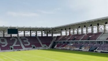 Adrian Iencsi, primul contact cu noul stadion din Giulești
