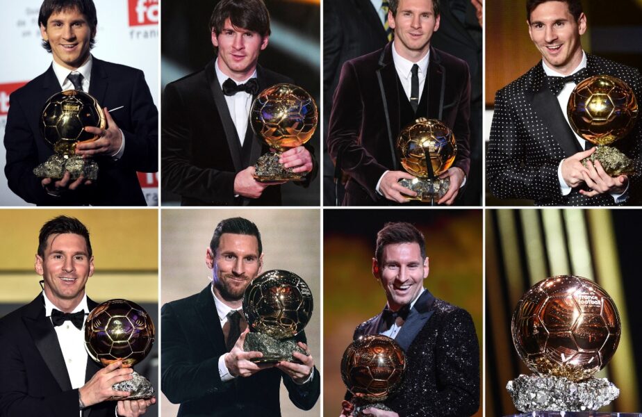 Lionel Messi, uimit şi el după al şaptelea Balon de Aur câştigat