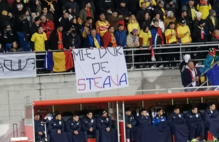 Liechtenstein – România | Un suporter al naționalei, mesaj fabulos! Ce banner a fost afișat chiar în ziua scandalului monstru de la FCSB