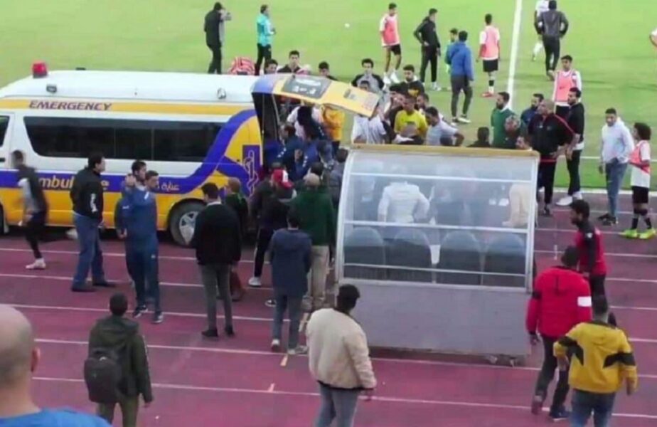 Tragedie în Egipt! Un antrenor a făcut un atac de cord după un gol marcat în prelungiri de jucătorii săi. Medicii nu i-au mai putut salva viaţa