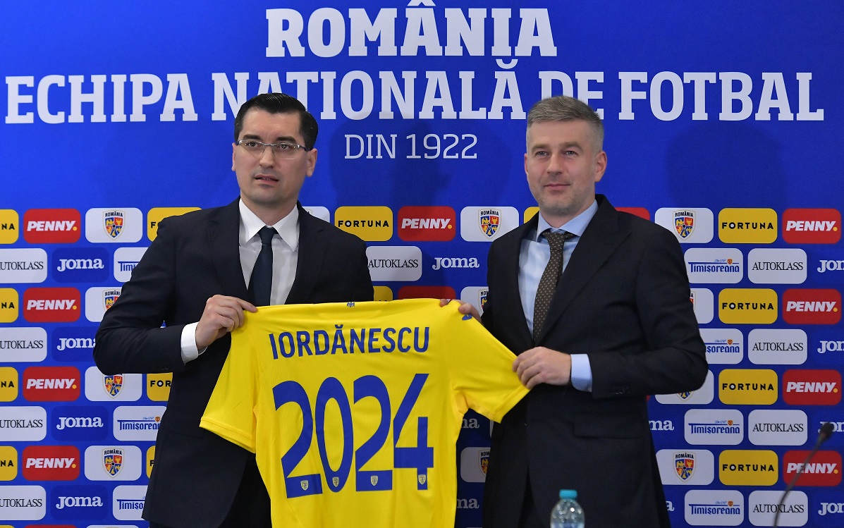 Edi Iordănescu şi Răzvan Burleanu