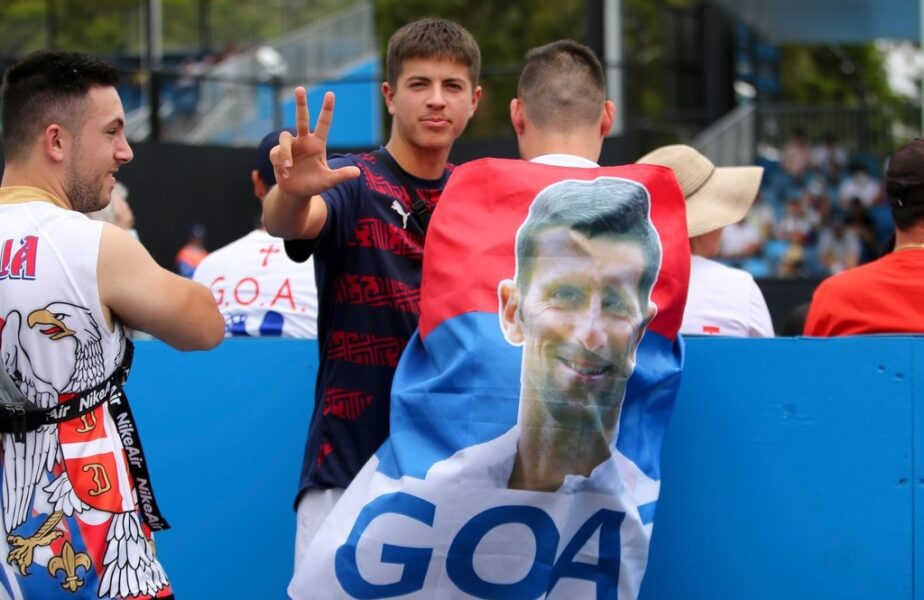 Jucătorii sârbi de la Austalian Open, victorii pentru Novak Djokovic
