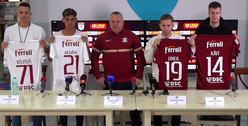 FC Rapid şi-a prezentat noii jucători