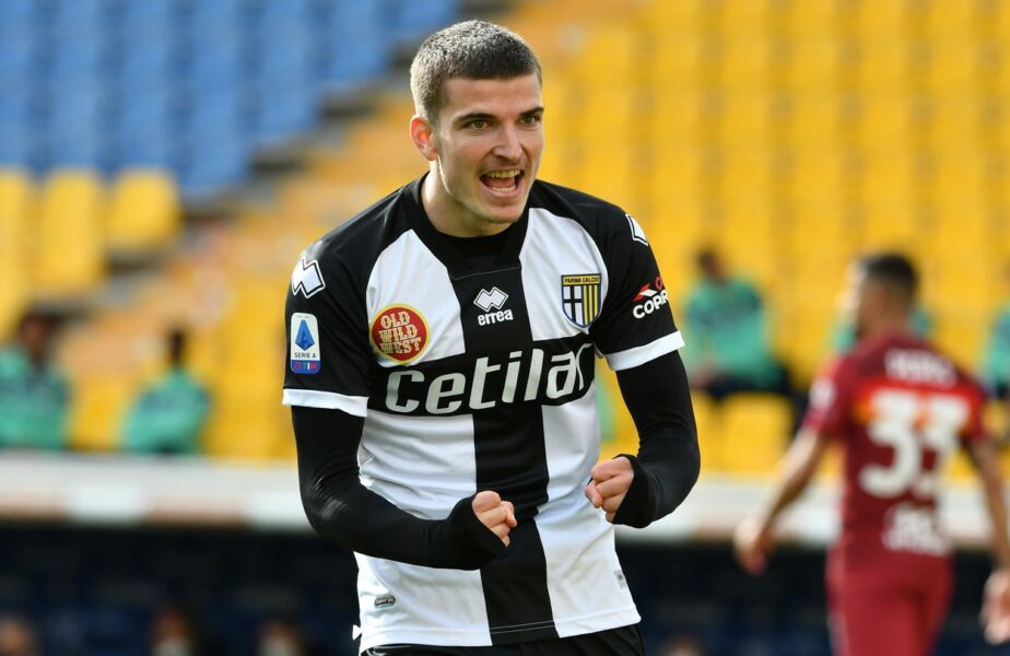 Valentin Mihăilă, gol senzaţional într-o partidă amicală pentru Parma. Ce se întâmplă cu Dennis Man