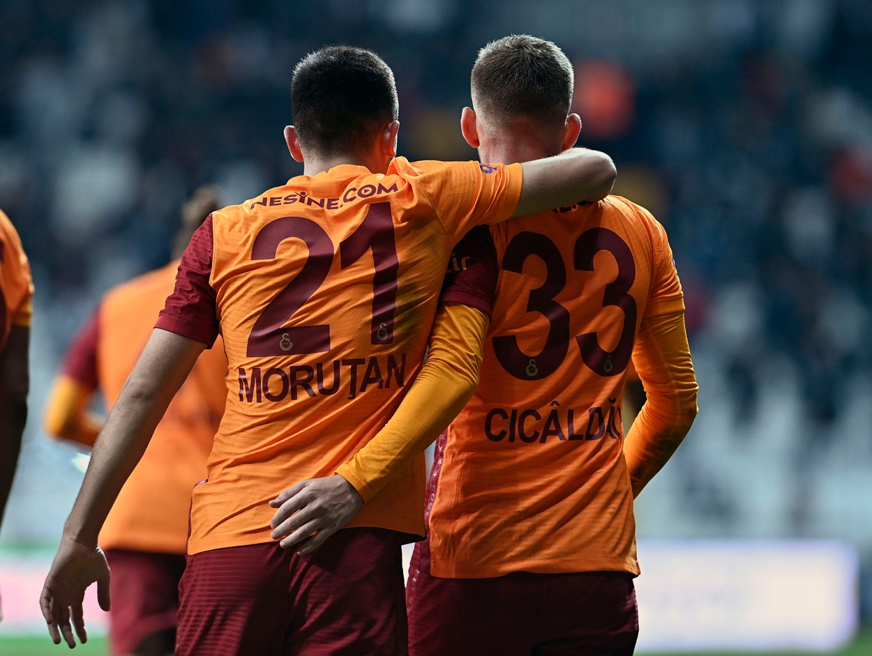 Moruțan și Cicâldău, titulari în Galatasaray - Kasimpașa